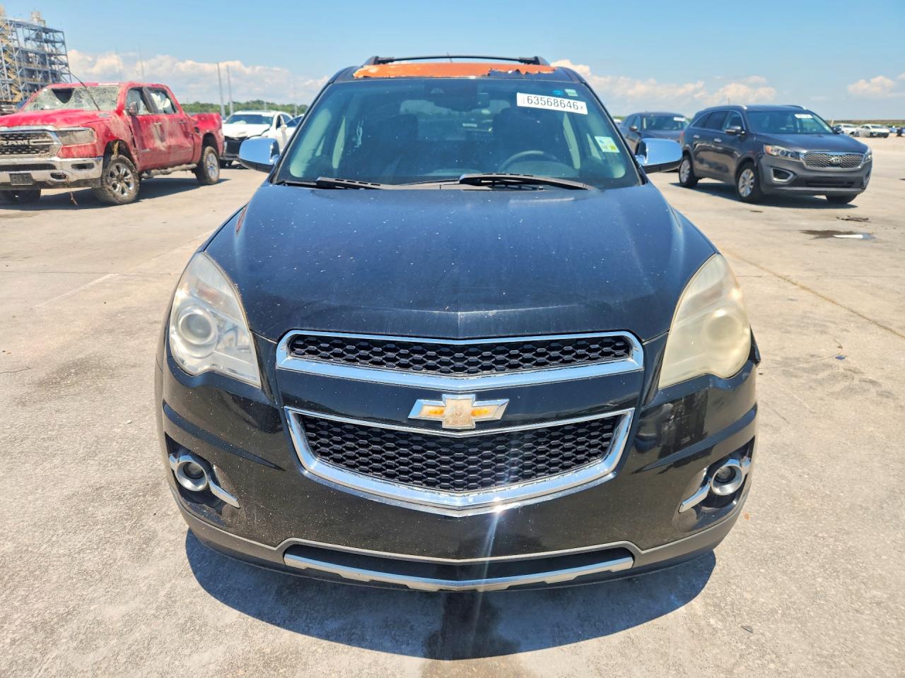 2013 Chevrolet Equinox Ltz Black vin: 2GNALFEK4D6239502