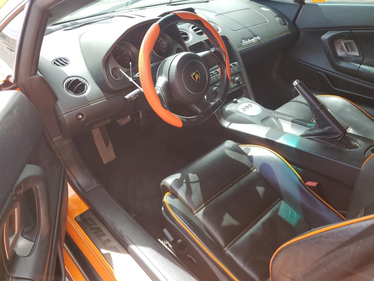 2006 Lamborghini Gallardo Spyder Orange vin: ZHWGU22T46LA03894