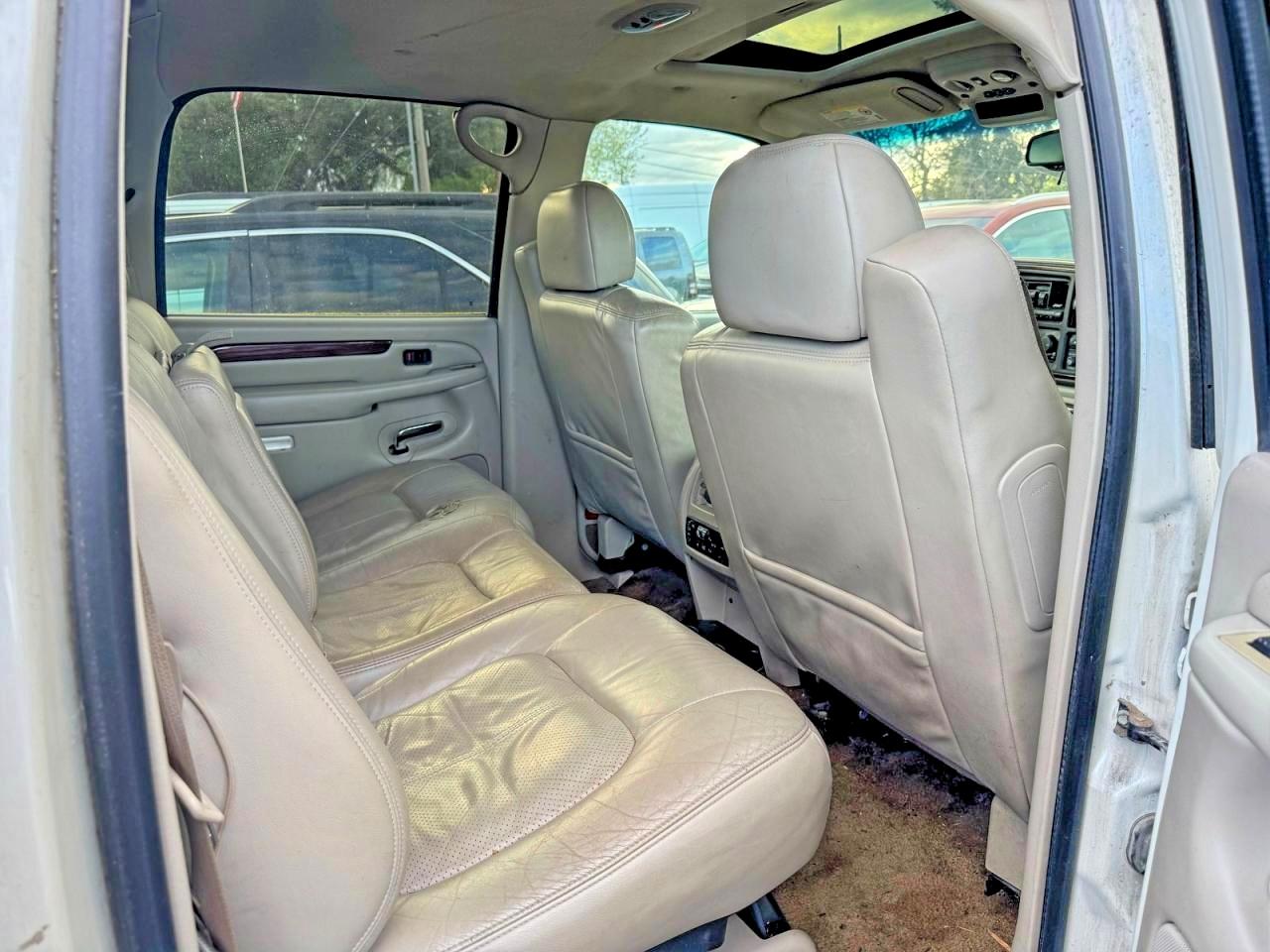 2002 Cadillac Escalade Ext White vin: 3GYEK63N72G331211