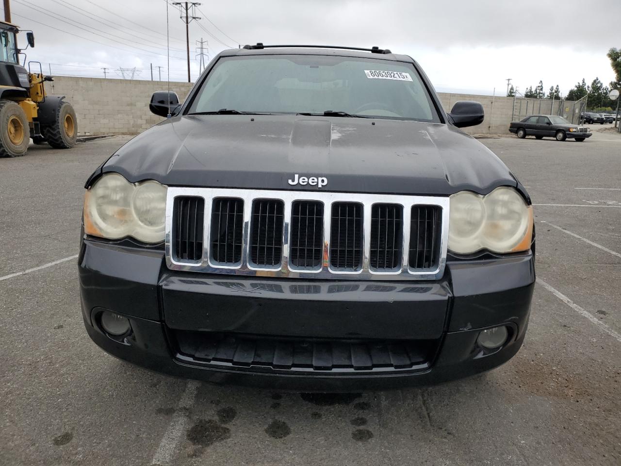 2008 Jeep Grand Cherokee Limited Black vin: 1J8HS58228C152557