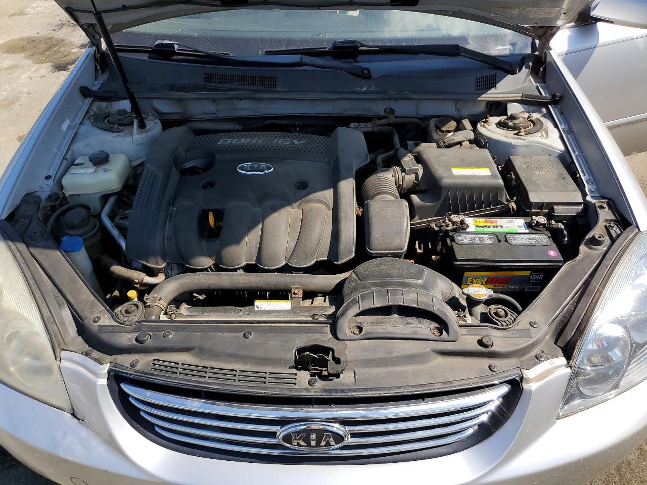 2008 Kia Optima Lx Silver vin: KNAGE123585241139