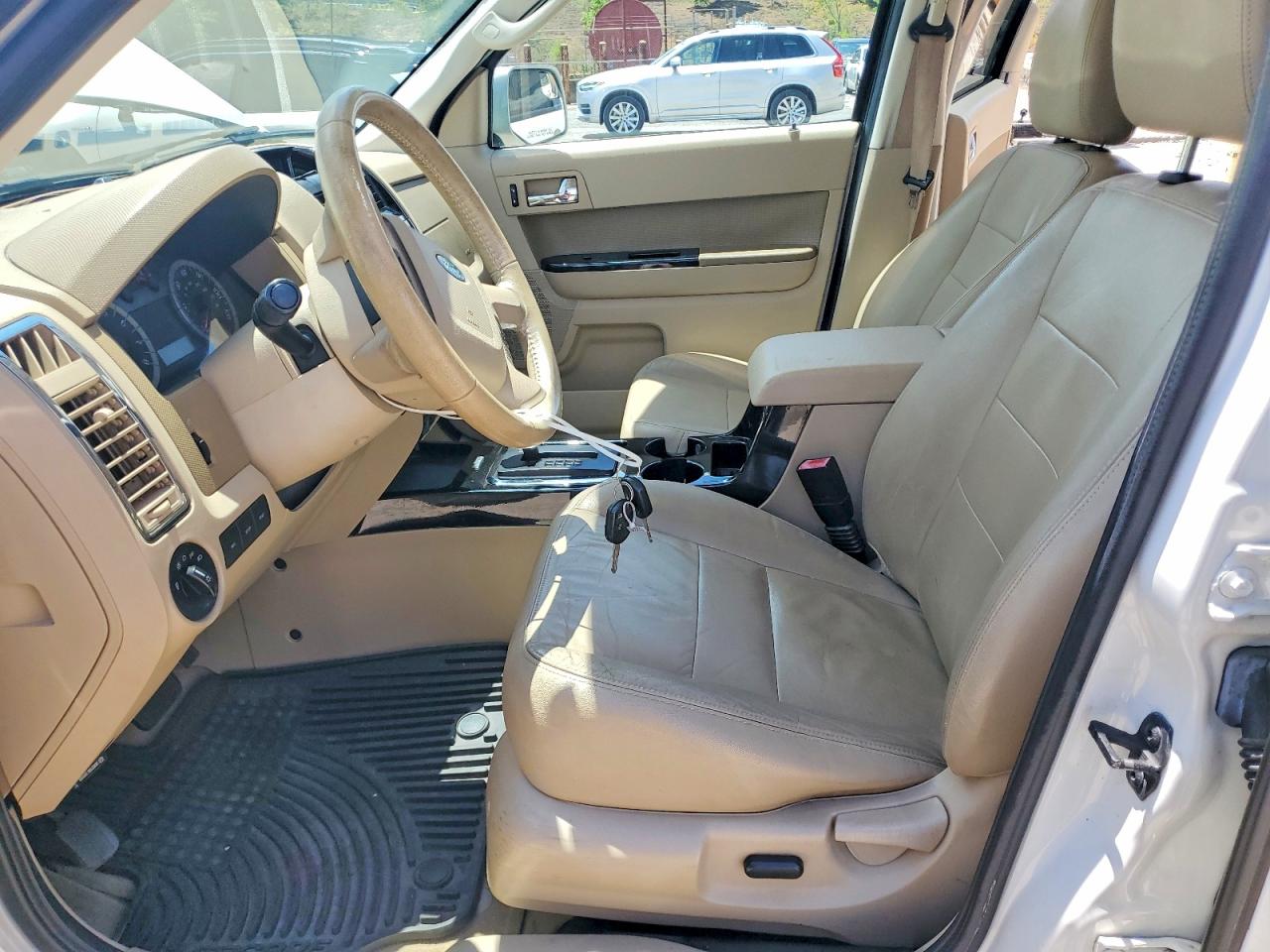 2012 Ford Escape Limited White vin: 1FMCU0EG2CKA24585