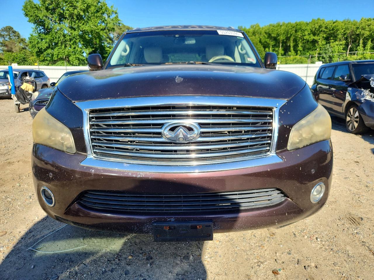 2011 Infiniti Qx56 Base Фиолетовый vin: JN8AZ2NE6B9001800