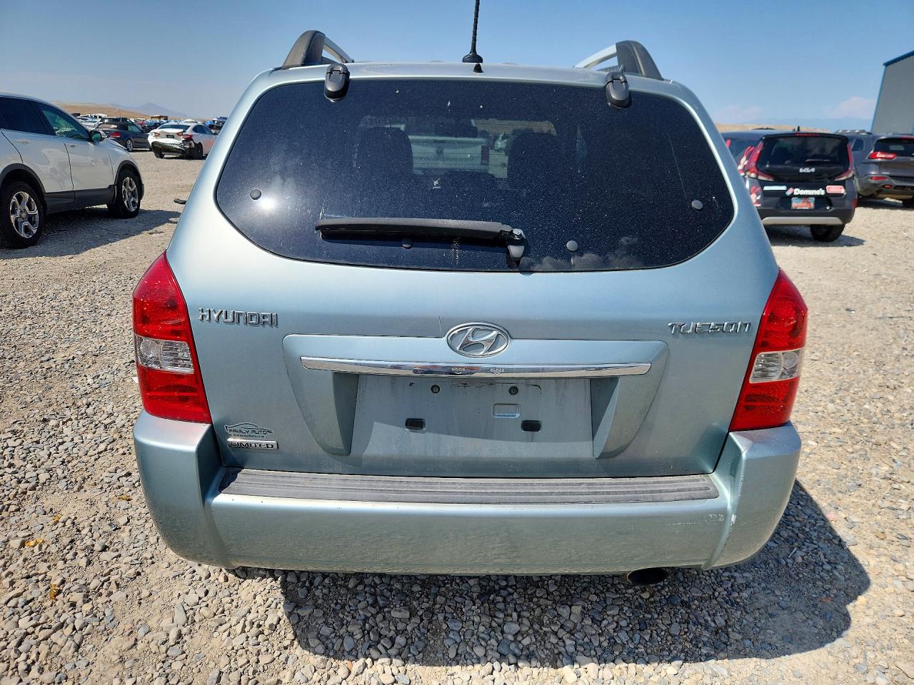 2009 Hyundai Tucson Limited I4 Teal vin: KM8JN12BX9U979375