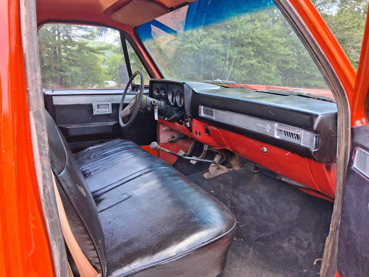 1981 Chevrolet C30 Orange vin: 1GCHC34M0BB129355