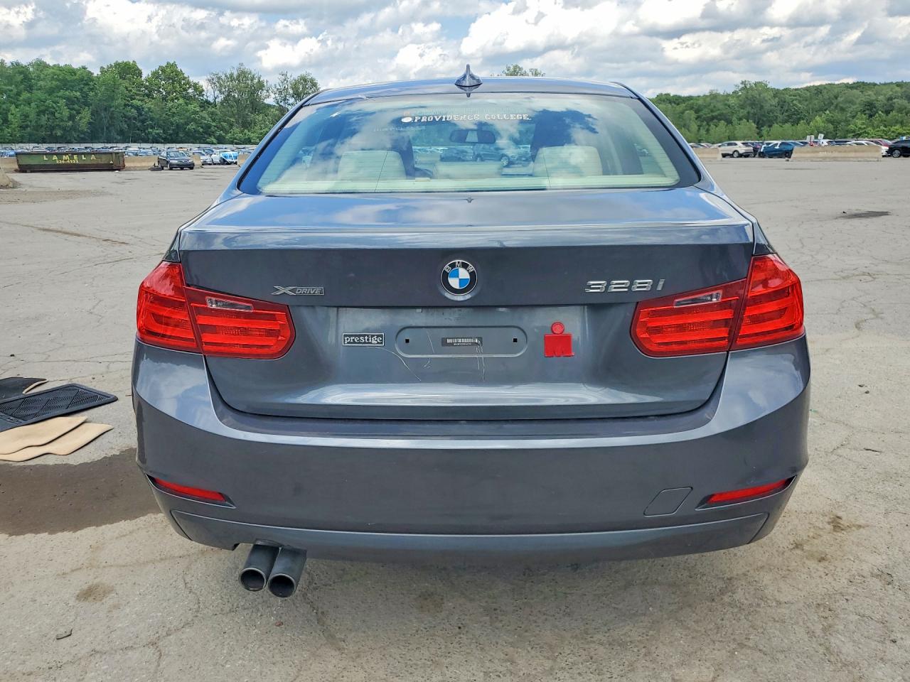 2013 Bmw 328 Xi Gray vin: WBA3B3C53DF540183