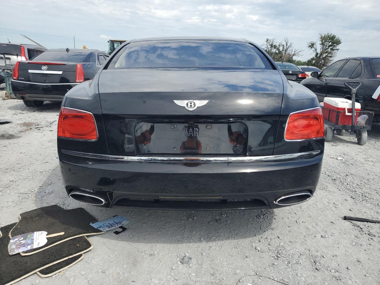 2015 Bentley Flying Spur Black vin: SCBEC9ZA5FC047564
