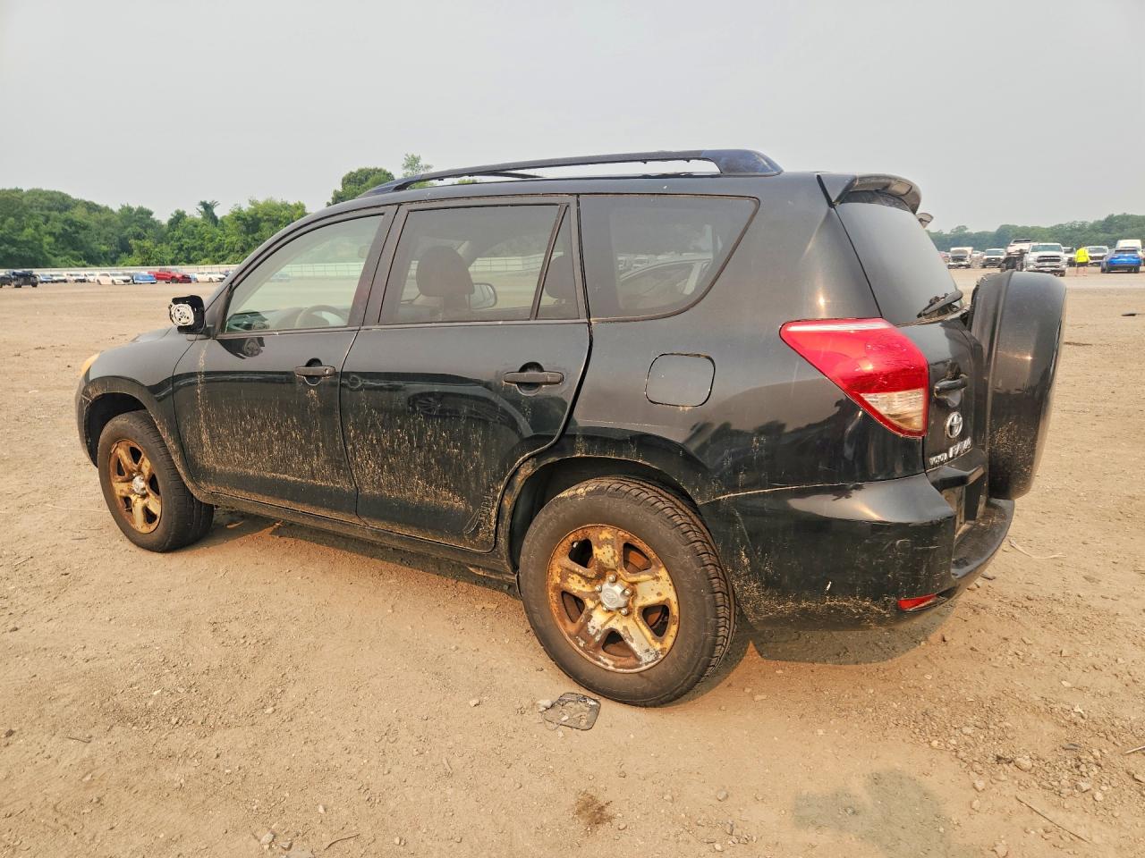 2008 Toyota Rav4 Base Black vin: JTMBD33V586072603