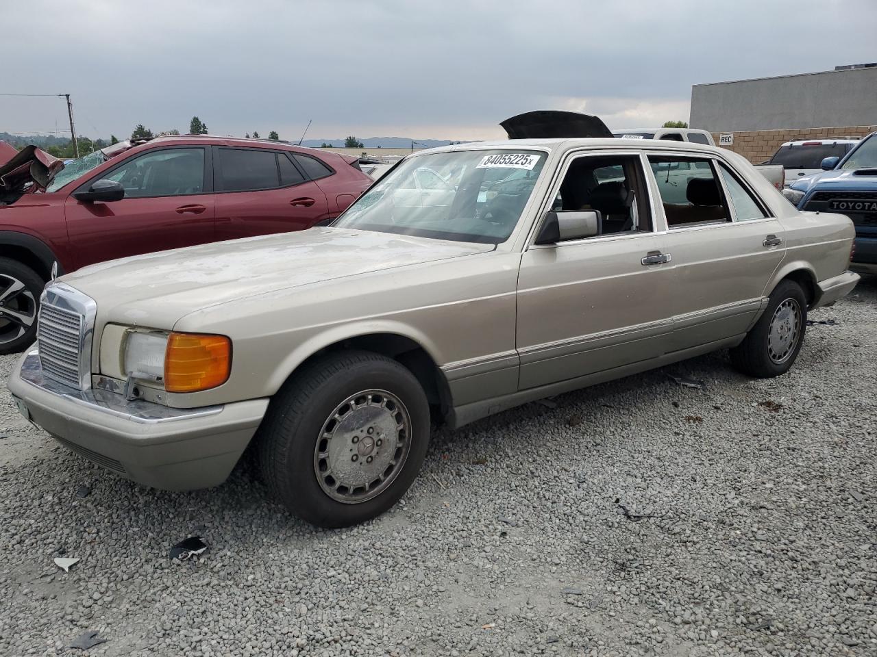 1986 Mercedes-benz 300 Sdl Beige vin: WDBCB25D6GA243829