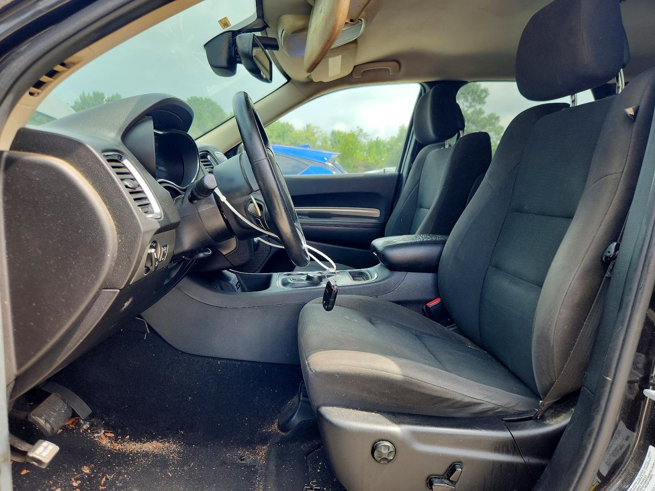 2014 Dodge Durango Sxt Black vin: 1C4RDHAG6EC277571