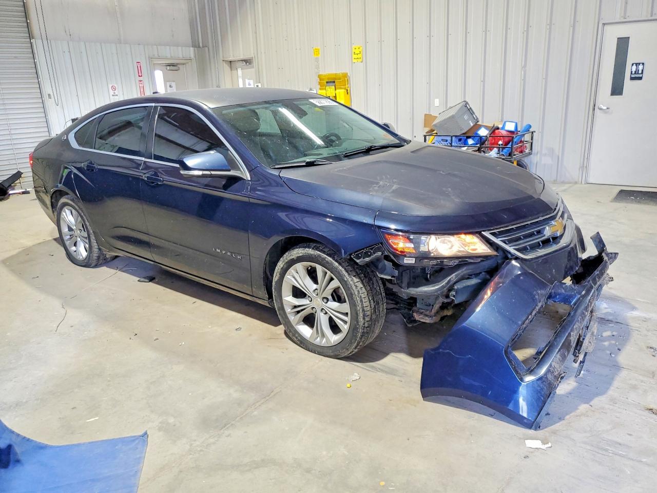 2015 Chevrolet Impala Lt Синий vin: 1G1115SL0FU144406