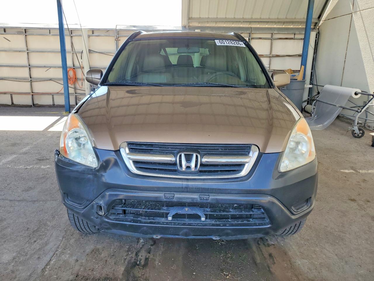 2002 Honda Cr-v Ex Tan vin: JHLRD78852C014284