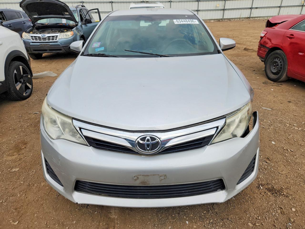2012 Toyota Camry Le Silver vin: 4T4BF1FK4CR246926