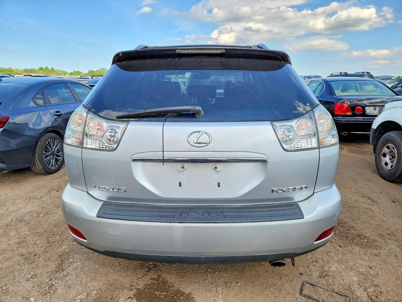 2009 Lexus Rx 350 Silver vin: 2T2GK31U39C067914