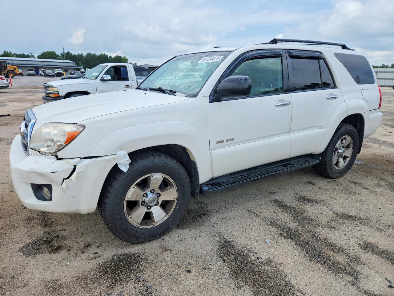 2008 Toyota 4runner Sr5 White vin: JTEBU14R38K012862