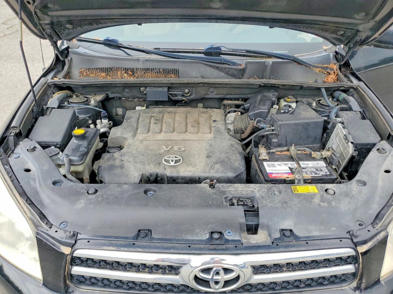 2007 Toyota Rav4 Limited Black vin: JTMBK31V876027971