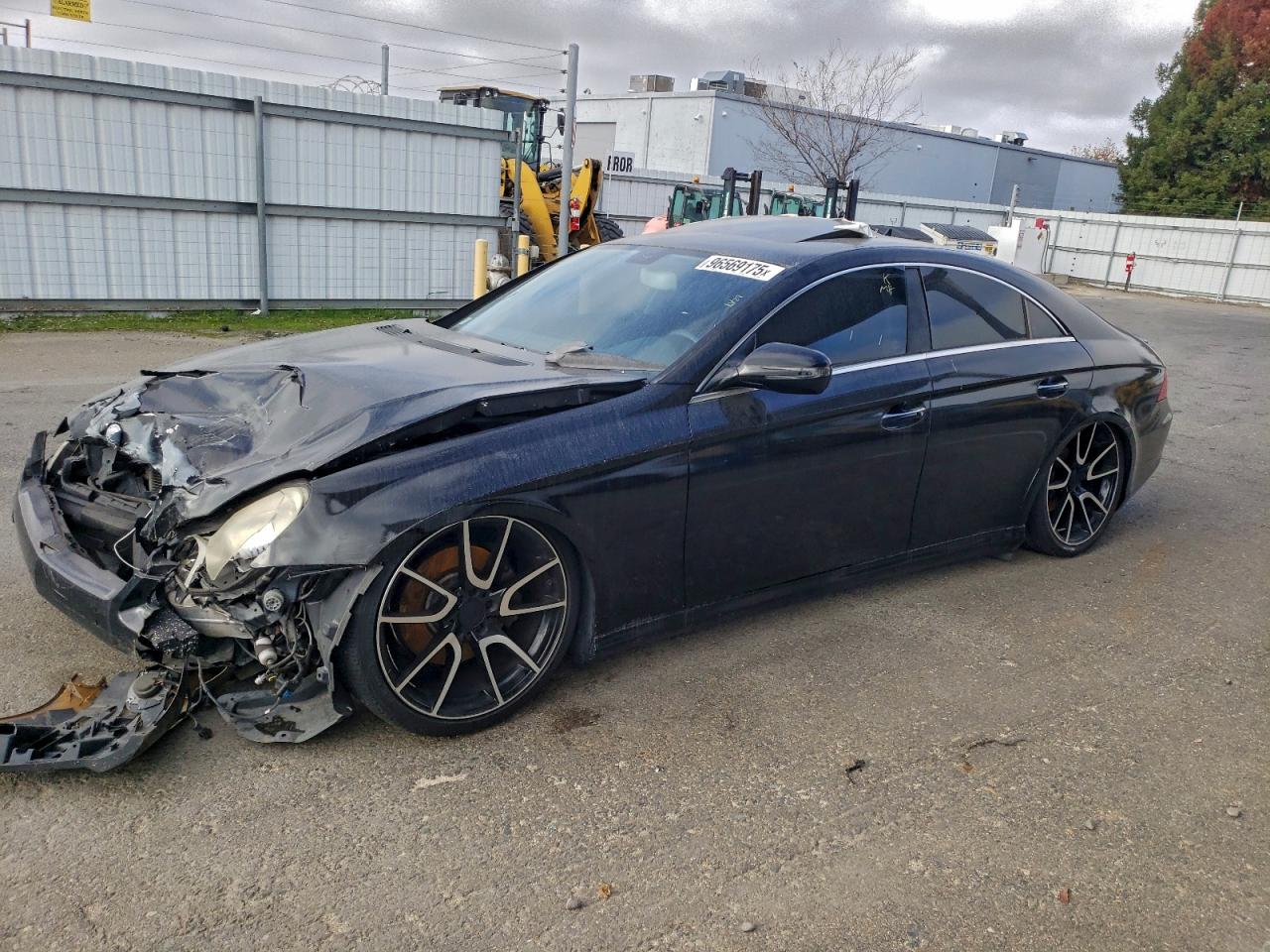 2009 Mercedes-benz Cls 550 Black vin: WDDDJ72X09A144999