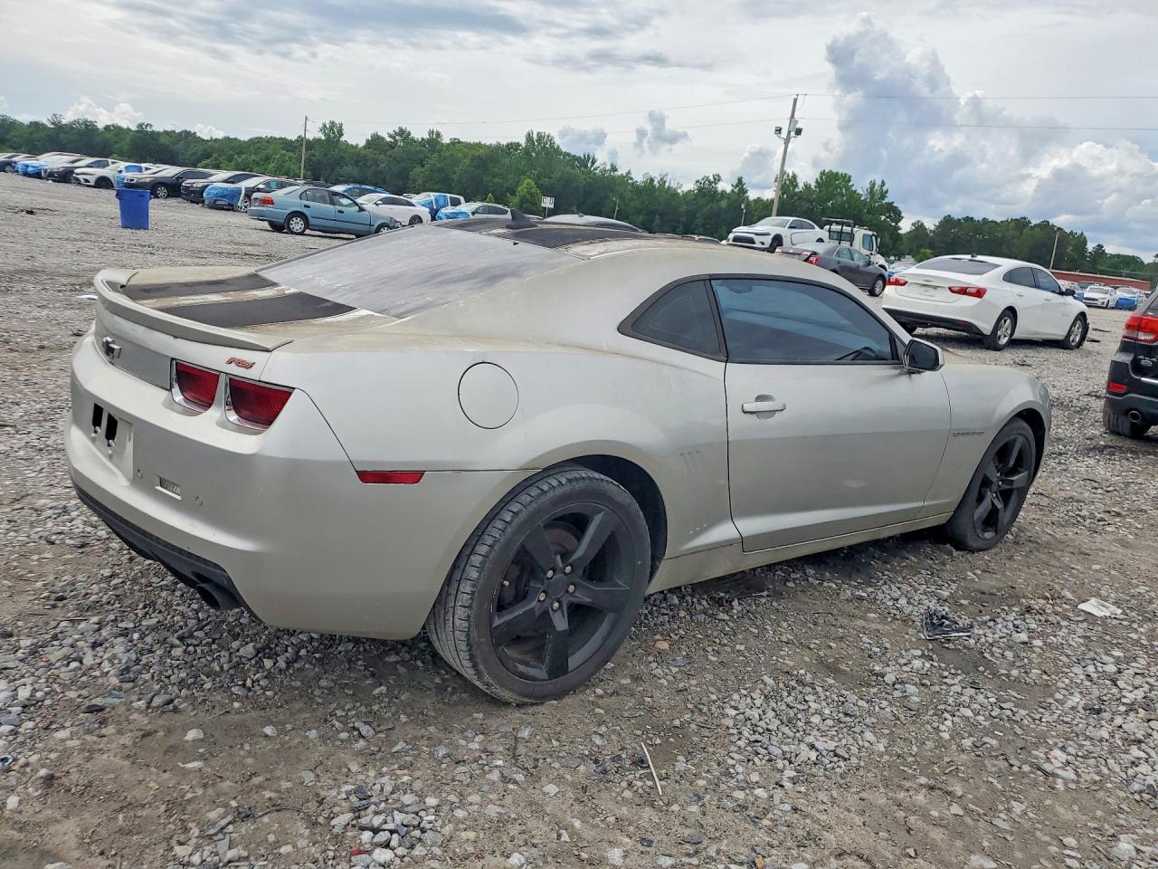 2011 Chevrolet Camaro Lt Silver vin: 2G1FB1ED9B9132049