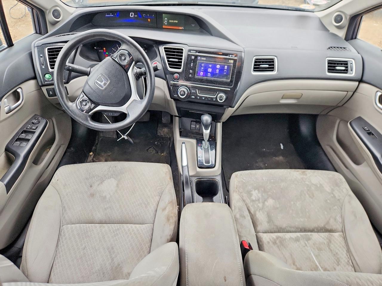 2014 Honda Civic Ex Gray vin: 19XFB2F87EE005935