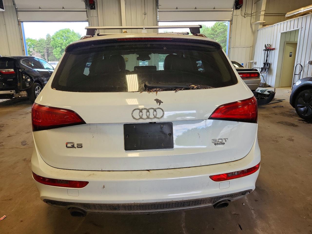 2013 Audi Q5 Premium Plus White vin: WA1DGAFP3DA057407