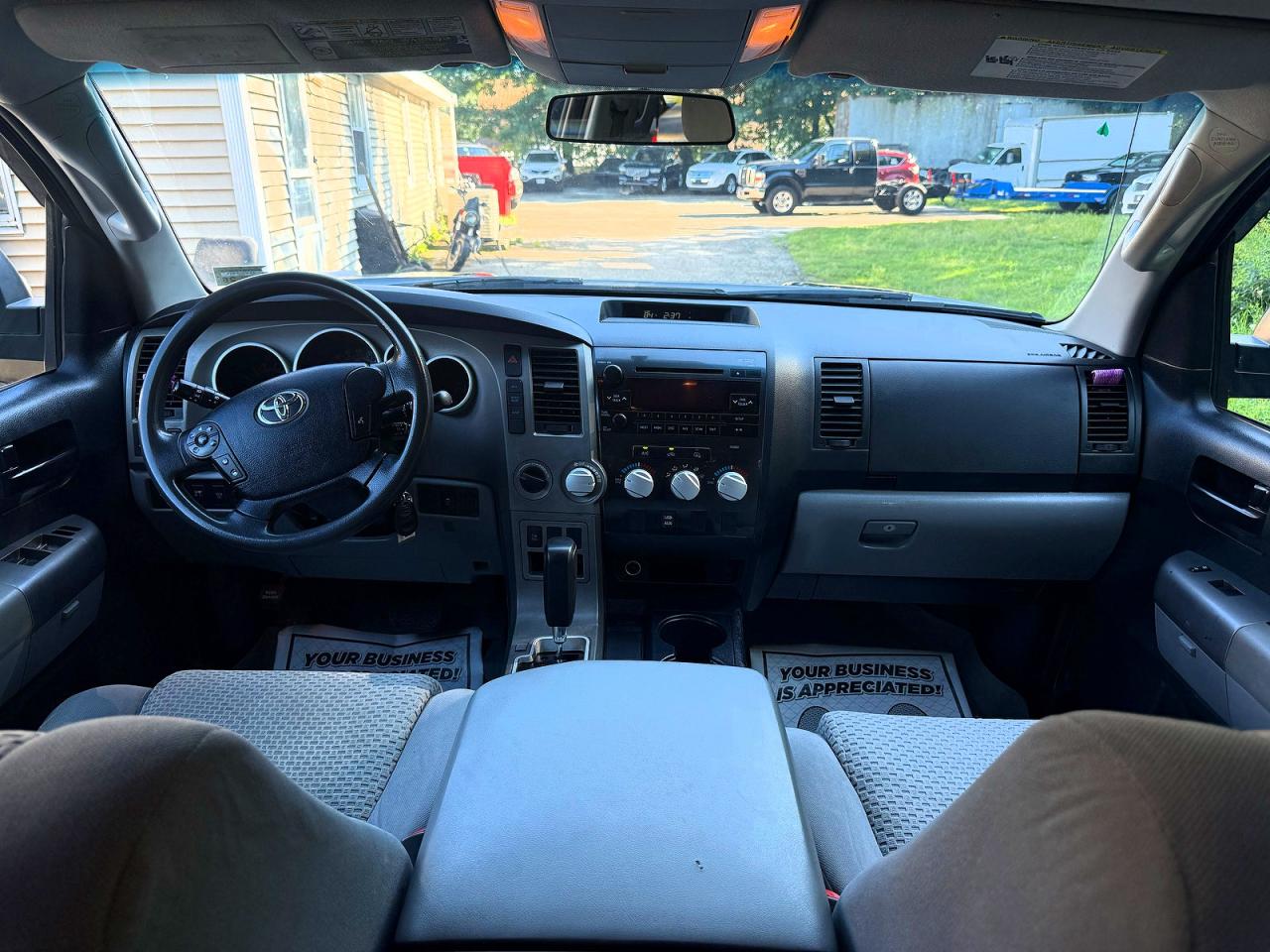 2010 Toyota Tundra Double Cab Sr5 Black vin: 5TFUM5F11AX001511