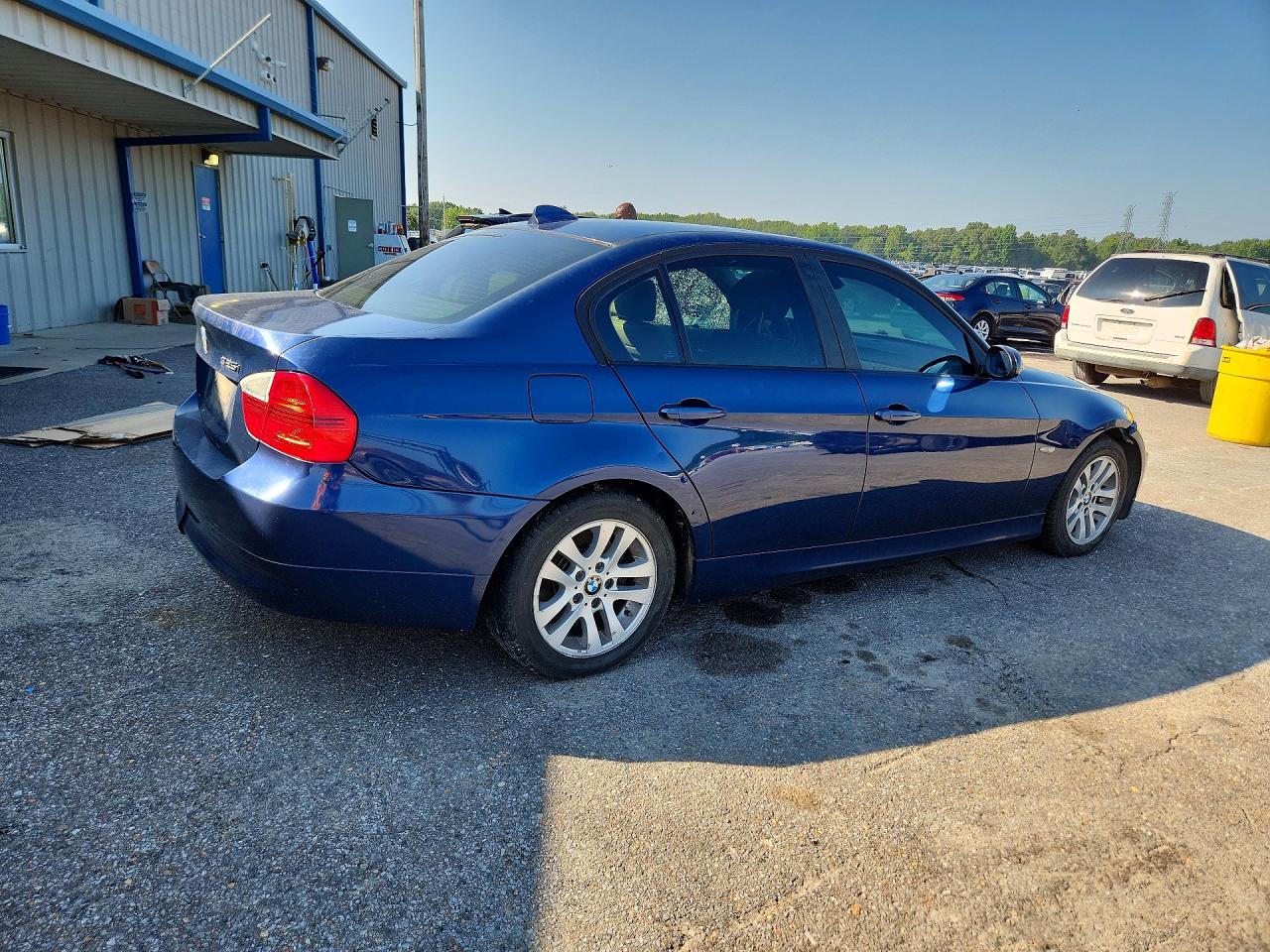2006 Bmw 325 I Blue vin: WBAVB13576PT03688