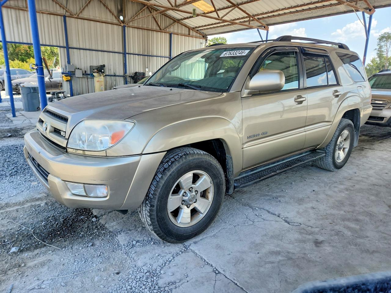2005 Toyota 4runner Limited Золотой vin: JTEBT17R450055418