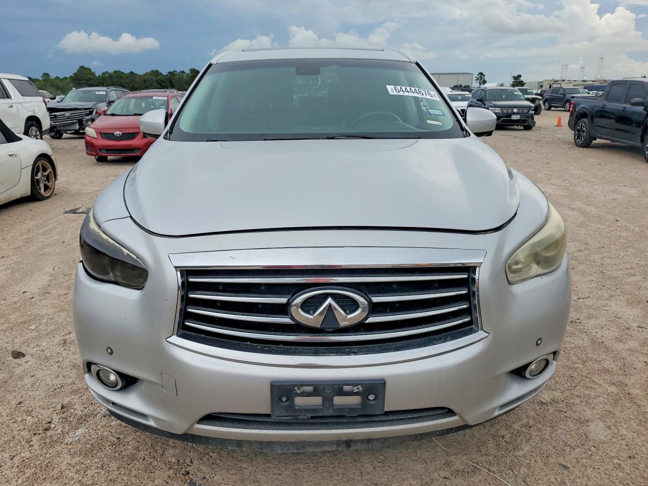 2013 Infiniti Jx35 Base Silver vin: 5N1AL0MN2DC333768