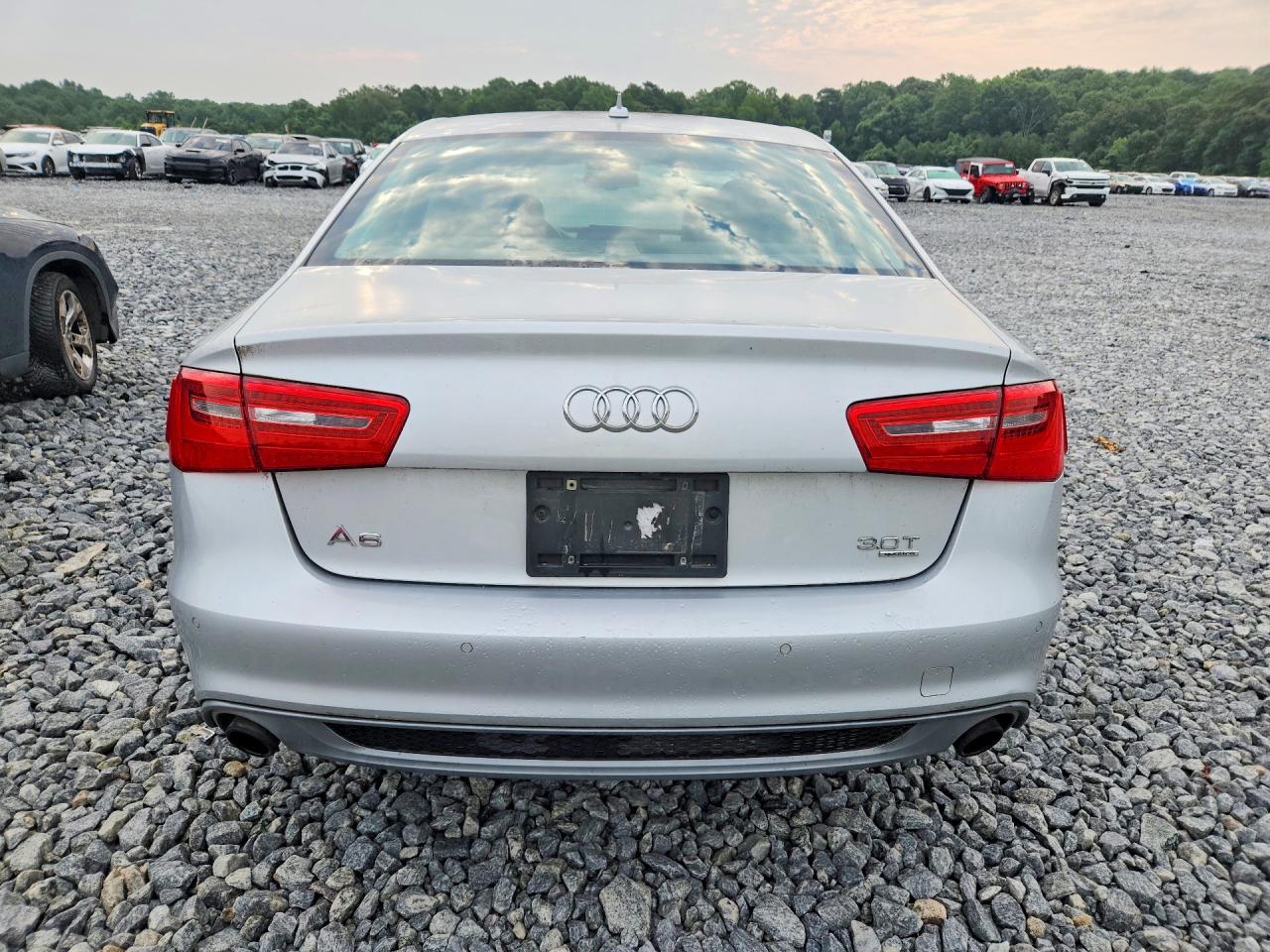 2015 Audi A6 Premium Plus Silver vin: WAUFGAFC8FN006621