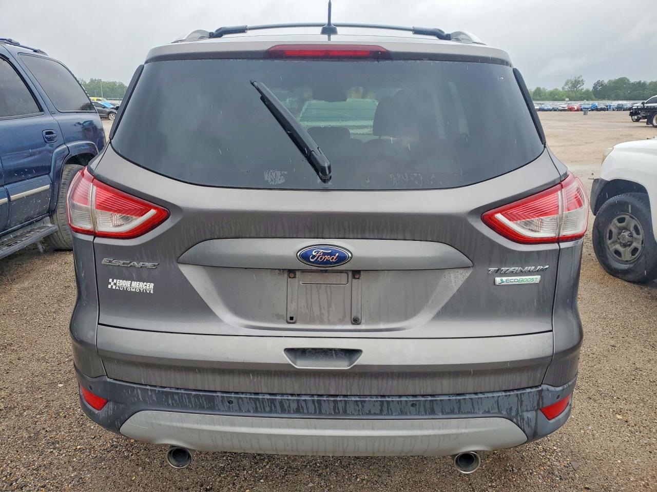 2013 Ford Escape Titanium Серый vin: 1FMCU0J91DUA70423