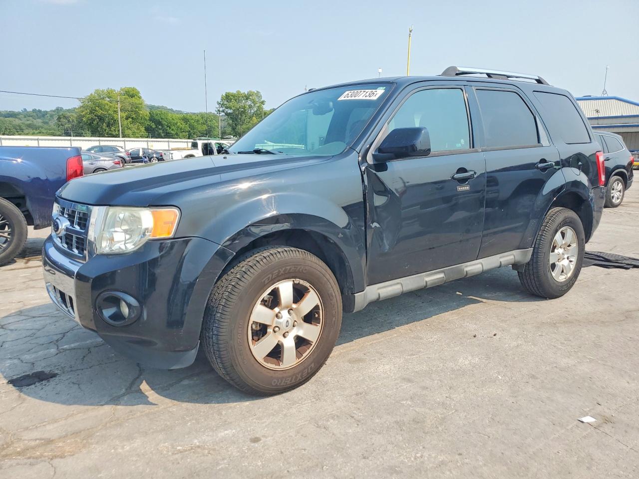 2012 Ford Escape Limited Black vin: 1FMCU0EG2CKC05380