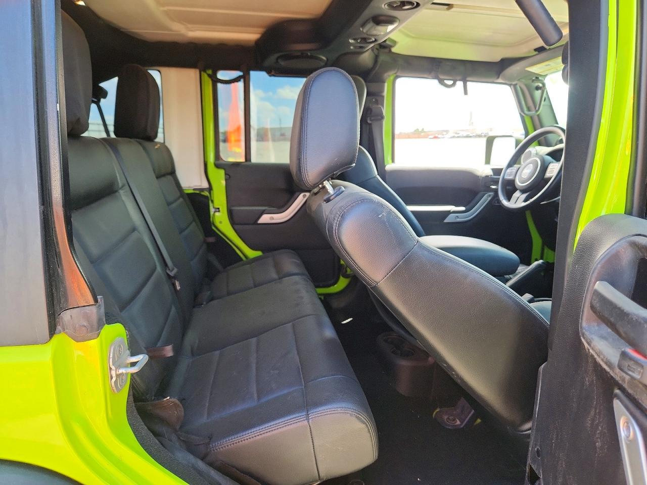 2012 Jeep Wrangler Unlimited Rubicon Green vin: 1C4BJWFG3CL248677