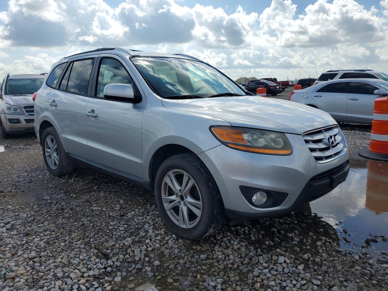 2011 Hyundai Santa Fe Se Silver vin: 5XYZH4AG5BG006330