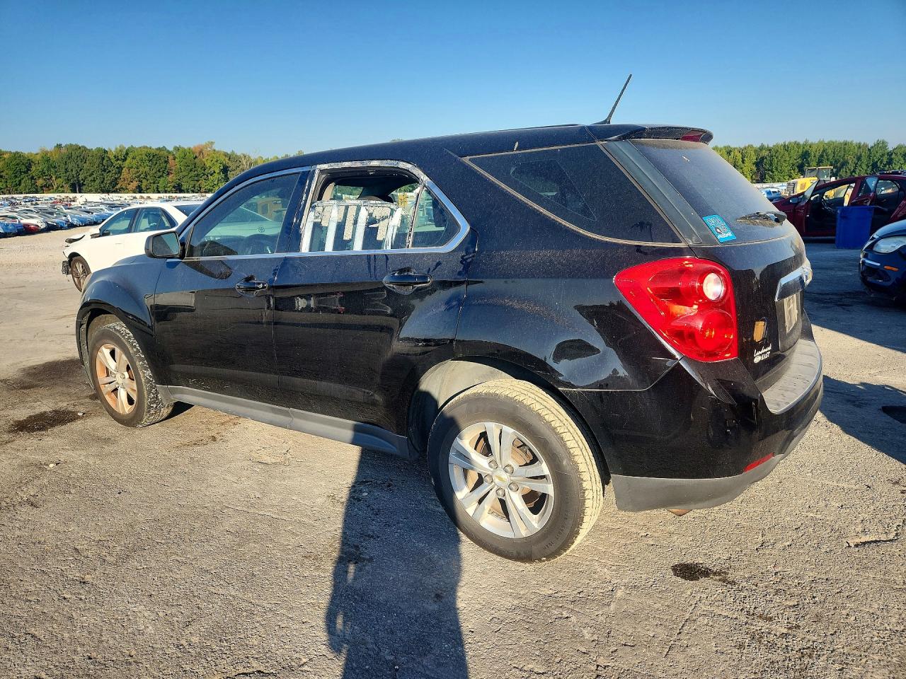 2014 Chevrolet Equinox Ls Black vin: 2GNALAEK1E6332286
