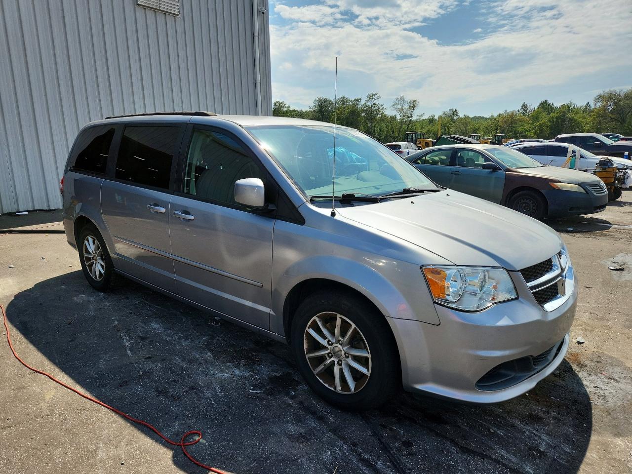 2013 Dodge Grand Caravan Sxt Серебряный vin: 2C4RDGCG6DR600255