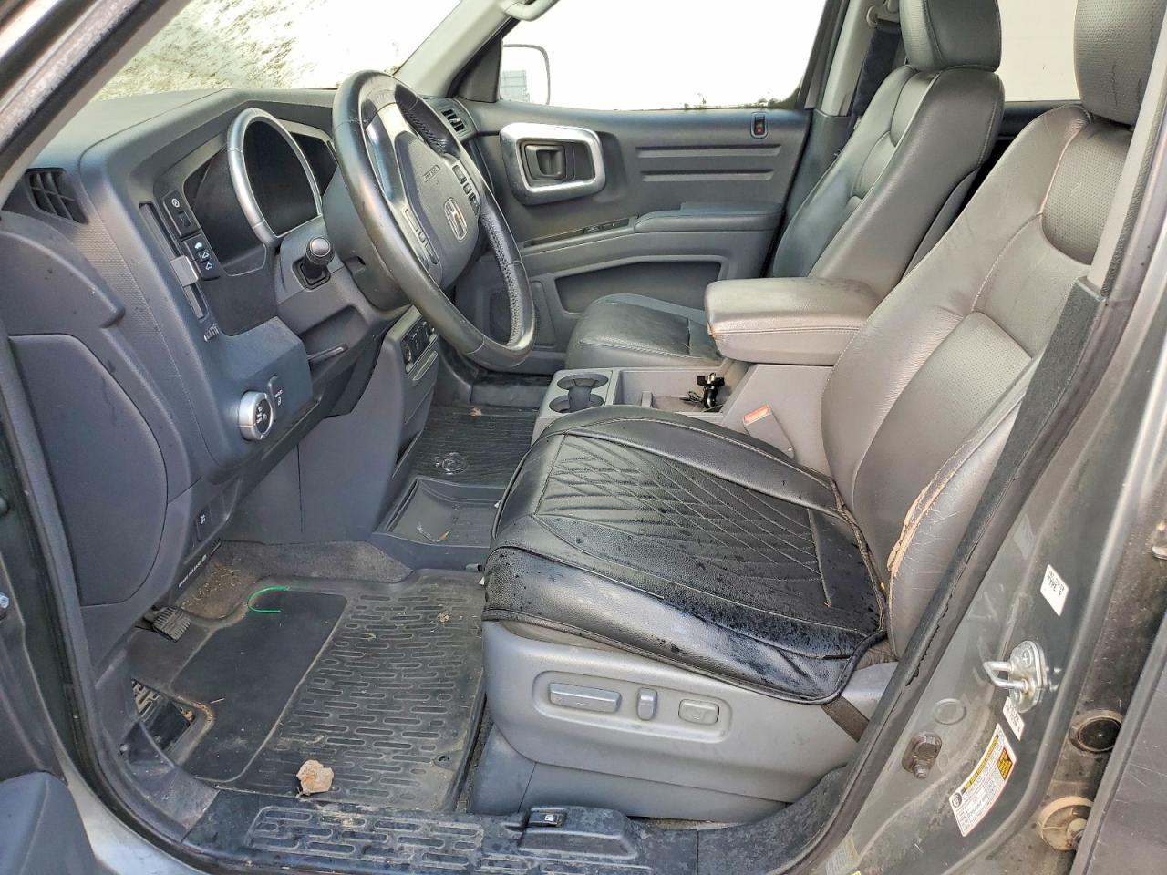2007 Honda Ridgeline Rtl Gray vin: 2HJYK16597H503324