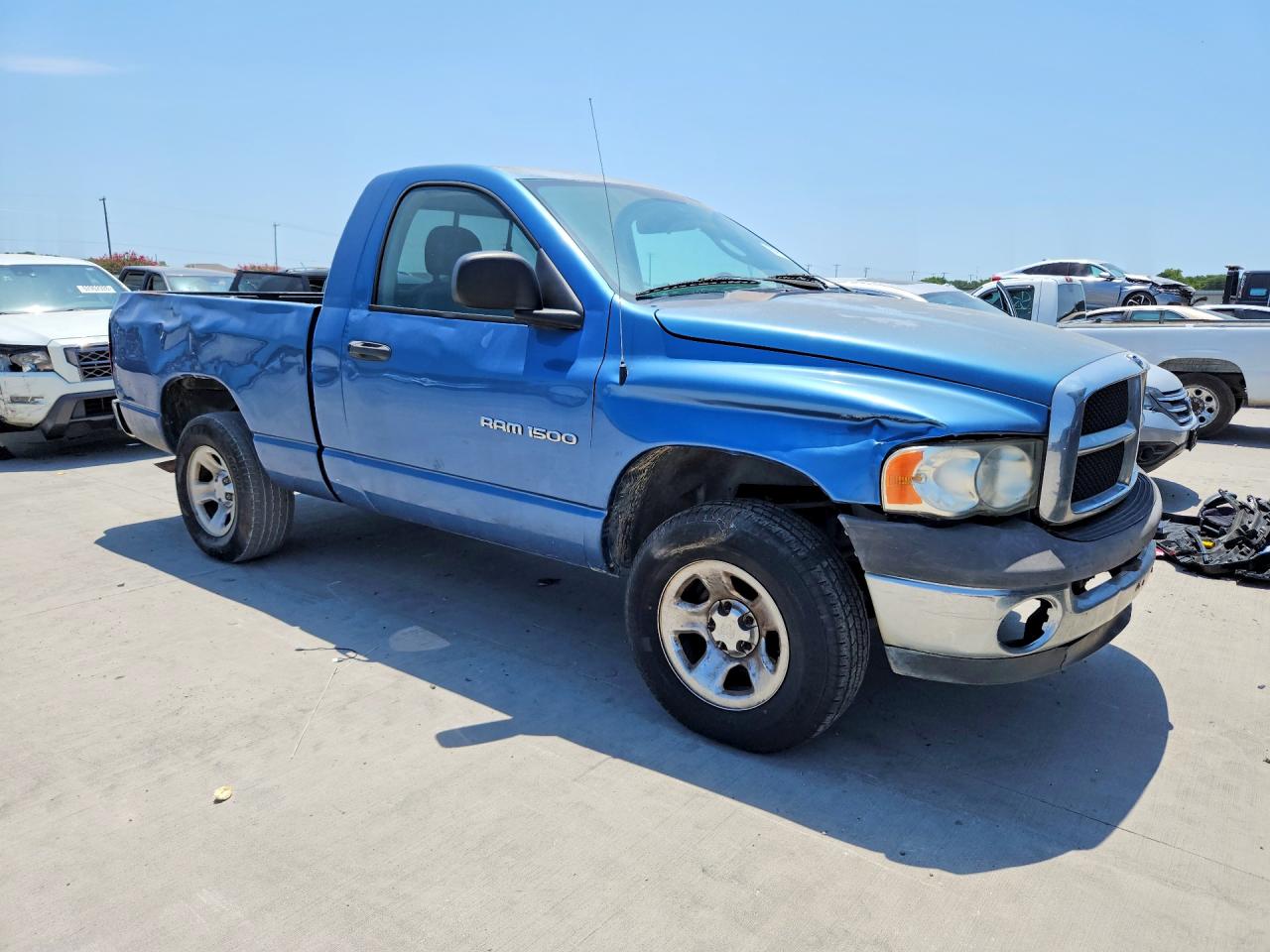 2004 Dodge Ram 1500 St Blue vin: 1D7HU16N14J287838