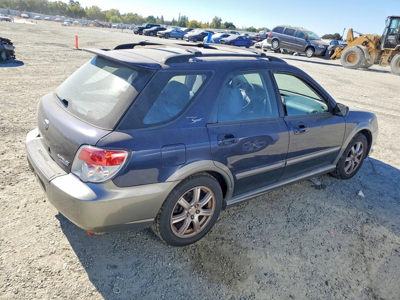 2006 Subaru Impreza Outback Sport Blue vin: JF1GG68636H818456