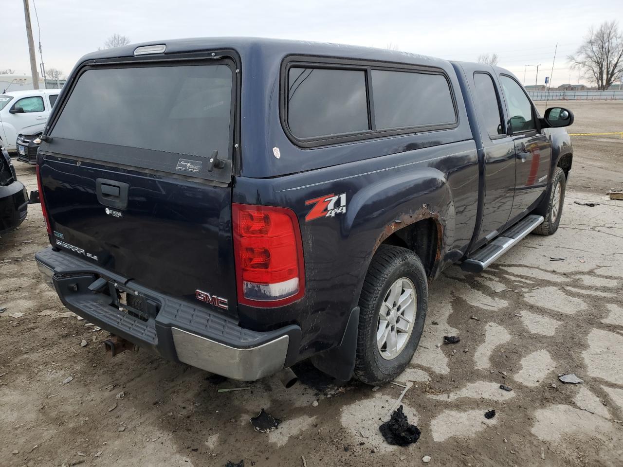 2010 Gmc Sierra K1500 Sle Синий vin: 1GTSKVE33AZ175004