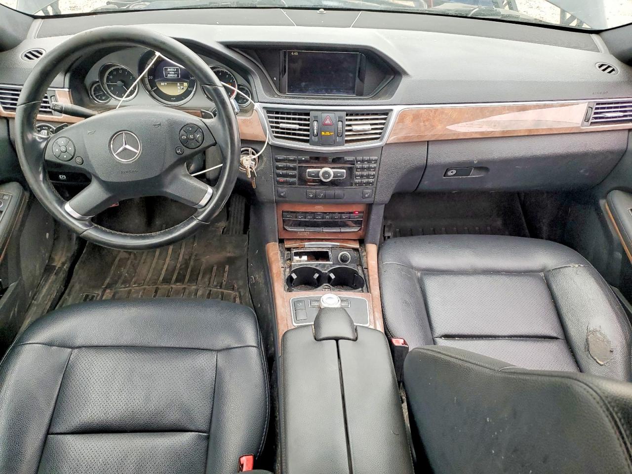 2012 Mercedes-benz E 350 4matic Черный vin: WDDHF8JB0CA617015