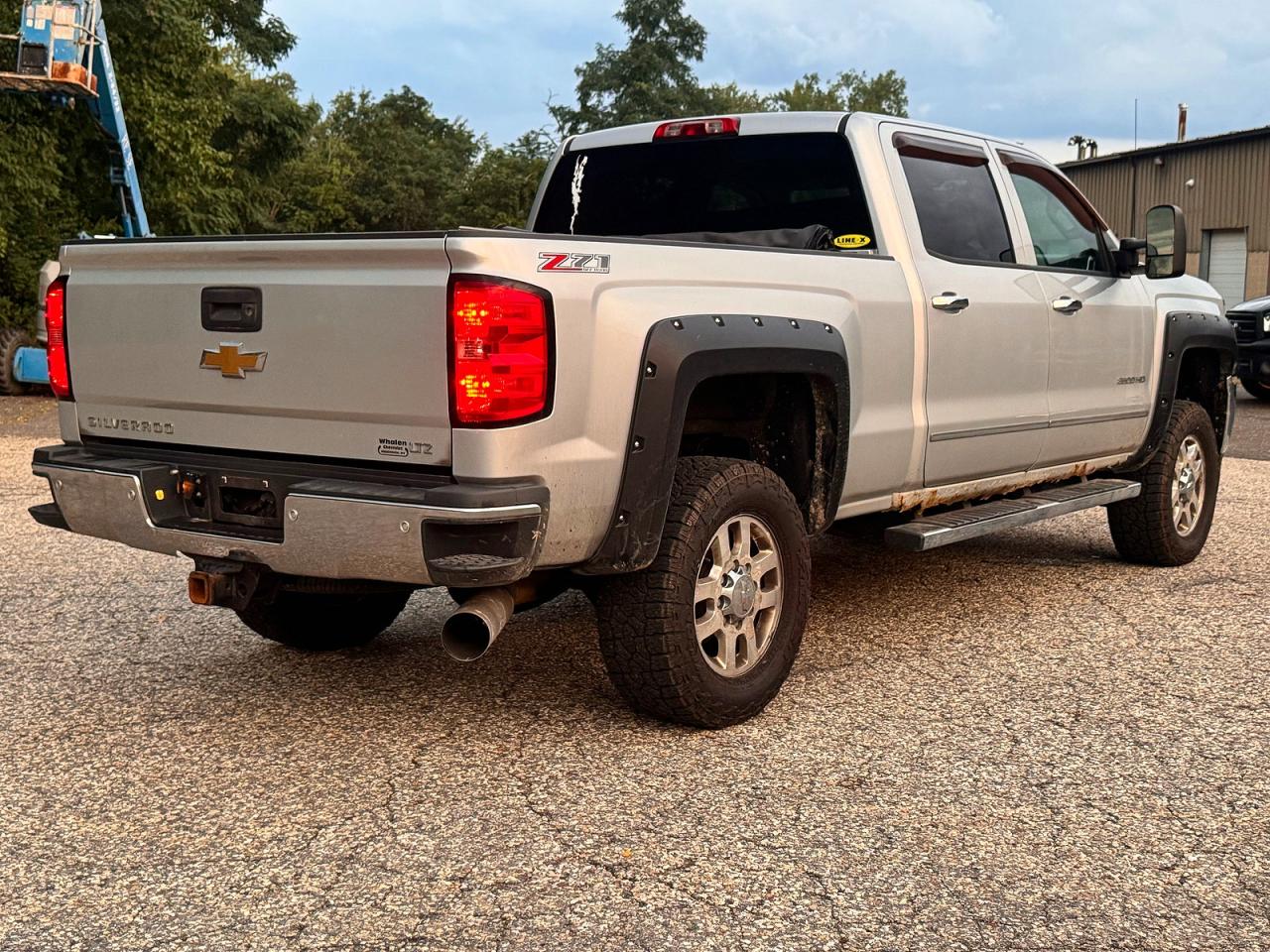 2015 Chevrolet Silverado K2500 Heavy Duty Ltz Silver vin: 1GC1KWE84FF133897