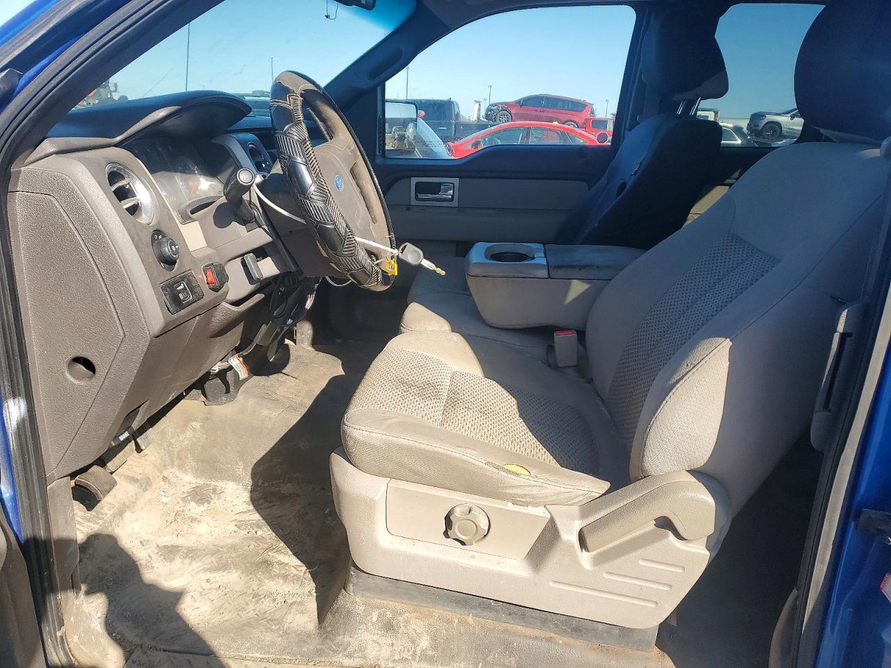 2010 Ford F150 Super Cab Blue vin: 1FTVX1EVXAKE35559