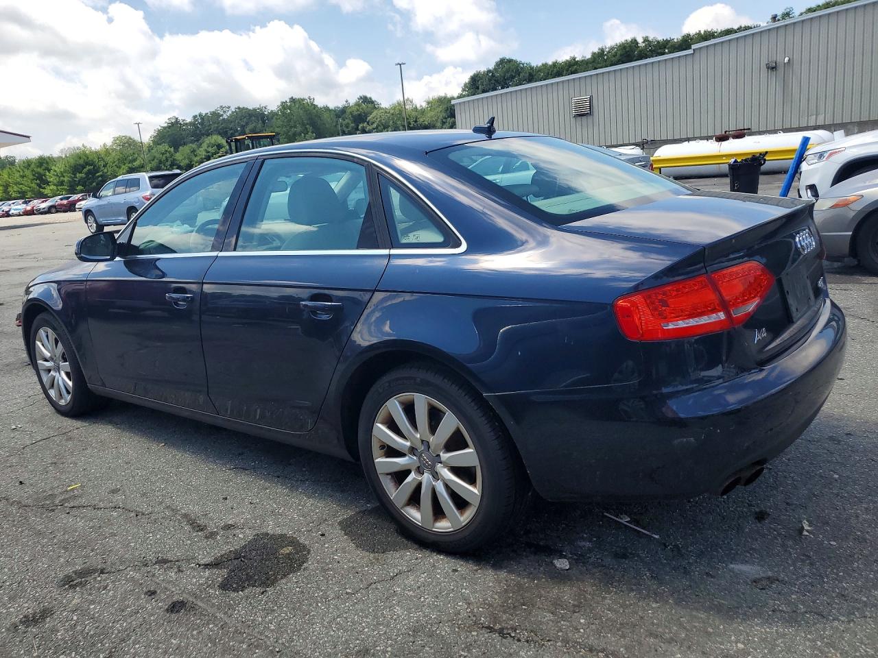 2010 Audi A4 Premium Plus Синий vin: WAUFFAFL8AN014360
