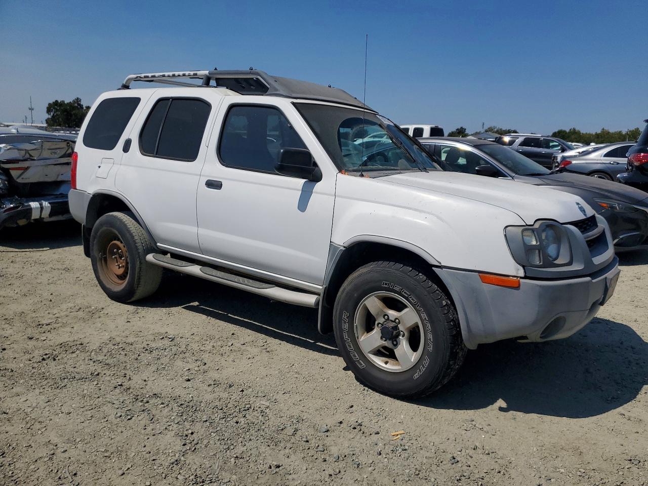 2004 Nissan Xterra Xe White vin: 5N1ED28Y54C601579