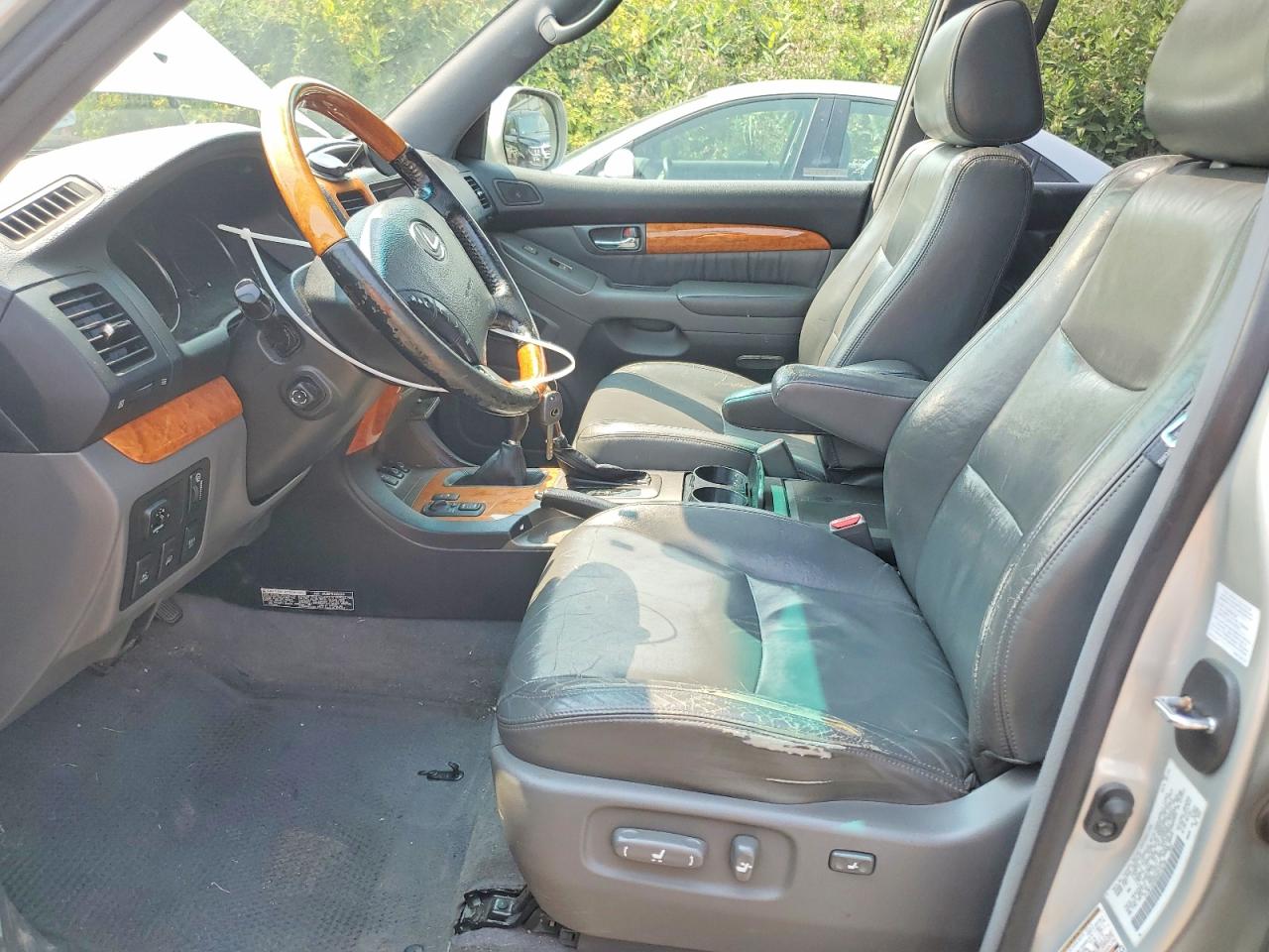 2005 Lexus Gx 470 Silver vin: JTJBT20X650072138