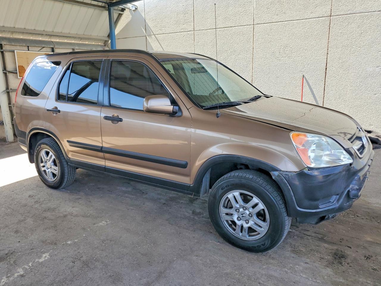 2002 Honda Cr-v Ex Tan vin: JHLRD78852C014284