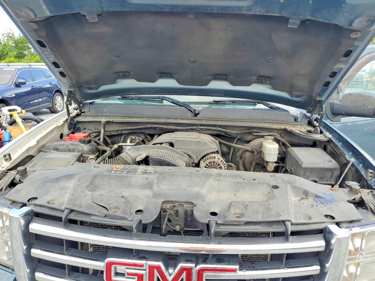 2013 Gmc Sierra K1500 Sle Blue vin: 1GTR2VE74DZ392065