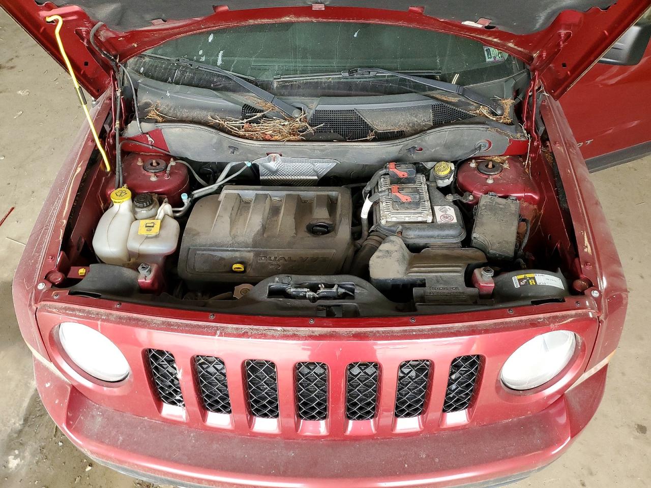2015 Jeep Patriot Sport Maroon vin: 1C4NJRBB8FD130938