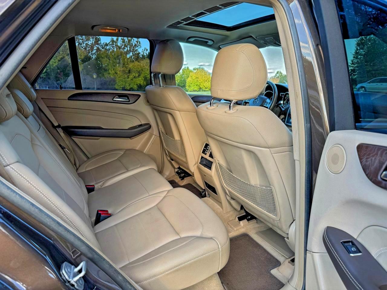 2012 Mercedes-benz Ml 350 4matic Brown vin: 4JGDA5HB2CA026708