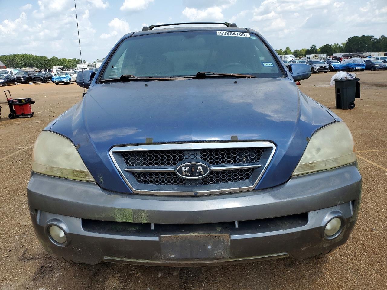 2006 Kia Sorento Lx Blue vin: KNDJC733565584028